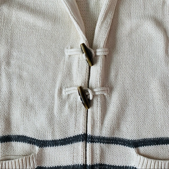 Gap Long Cardigan White/Grey size Small - Picture 4 of 5